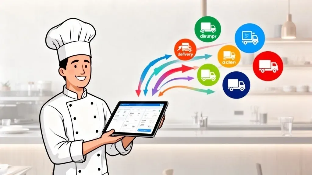 Restaurant menu apps streamline delivery orders through POS integration for efficient restaurant operations.