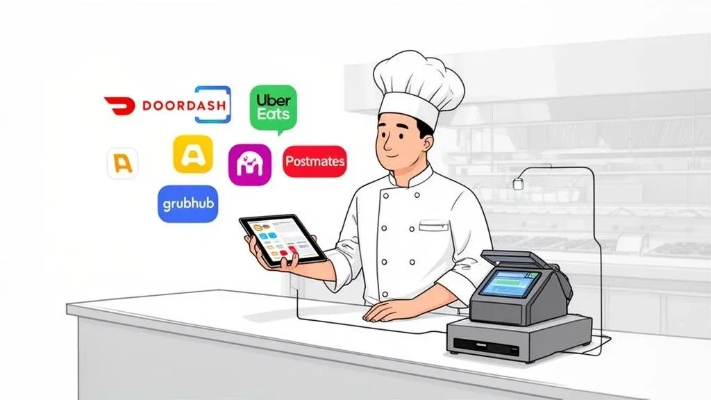 Popular food delivery apps enhancing restaurant operations with POS integration