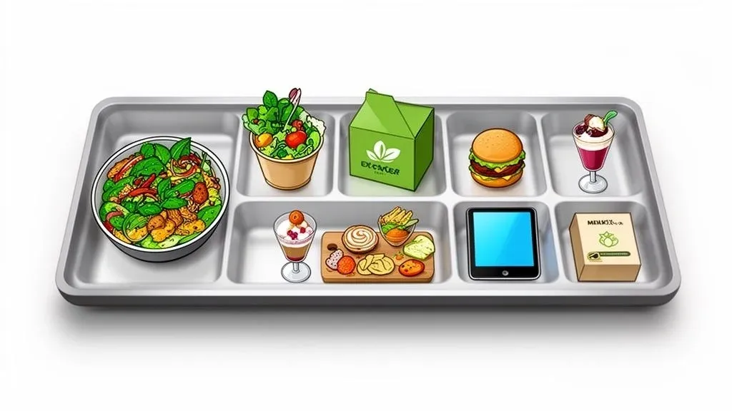 Locally sourced fresh produce illustrating catering food trends for restaurants.