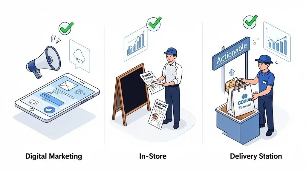 Restaurant marketing ideas to improve delivery efficiency and operations with POS integration.