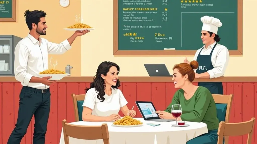 Restaurant menu showcasing strategic menu engineering to increase restaurant sales.