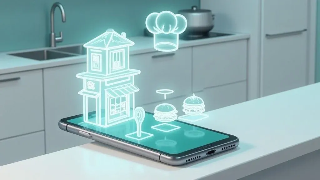 Virtual brand DoorDash digital storefront concept boosting restaurant efficiency and revenue.