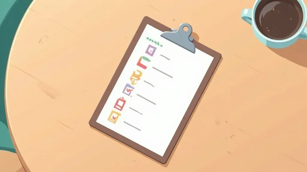 Checklist for opening a restaurant highlighting 10 essential steps for successful launch.