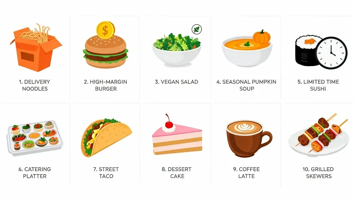 Balanced fusion bowl meal illustrating profitable restaurant food ideas for 2026